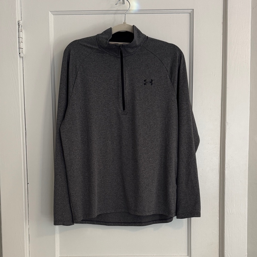 Under Armour Charcoal Quarter-Zip Pullover